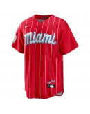 Brian Anderson Miami Marlins Nike City Connect Replica Player Jersey - Red