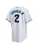 Jazz Chisholm Jr. Miami Marlins Nike Home Replica Player Jersey - White