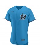 Miami Marlins Nike Alternate Authentic Team Jersey - Blue