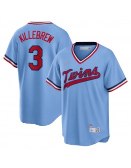 Harmon Killebrew Minnesota Twins Nike Road Cooperstown Collection Player Jersey - Light Blue