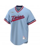 Rod Carew Minnesota Twins Nike Road Cooperstown Collection Player Jersey - Light Blue