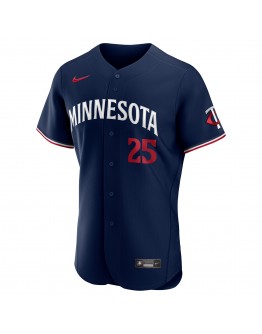 Byron Buxton Minnesota Twins Nike Alternate Authentic Official Player Jersey - Navy