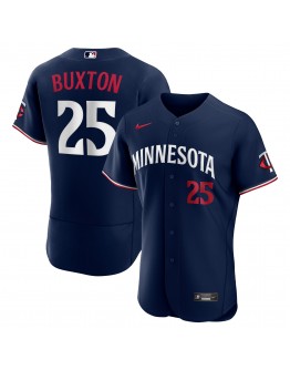 Byron Buxton Minnesota Twins Nike Alternate Authentic Official Player Jersey - Navy