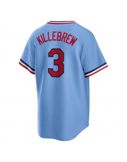 Harmon Killebrew Minnesota Twins Nike Road Cooperstown Collection Player Jersey - Light Blue