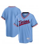 Minnesota Twins Nike Road Cooperstown Collection Team Jersey - Light Blue