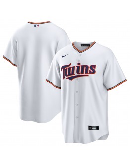 Minnesota Twins Nike Home Blank Replica Jersey - White