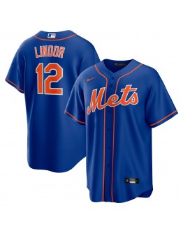 Francisco Lindor New York Mets Nike Alternate Replica Player Jersey - Royal