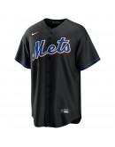 Mike Piazza New York Mets Nike 2022 Alternate Replica Player Jersey - Black