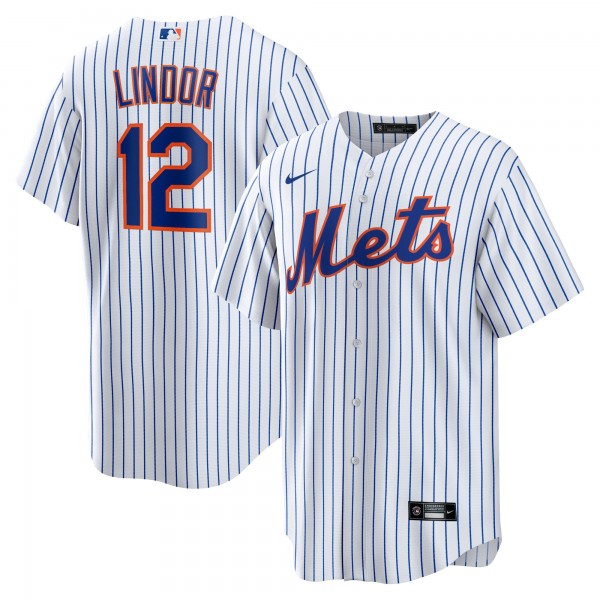 Francisco Lindor New York Mets Nike Home Replica Player Jersey - White