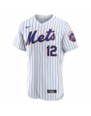 Francisco Lindor New York Mets Nike Home Authentic Player Jersey - White