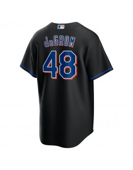 Jacob deGrom New York Mets Nike 2022 Alternate Replica Player Jersey - Black