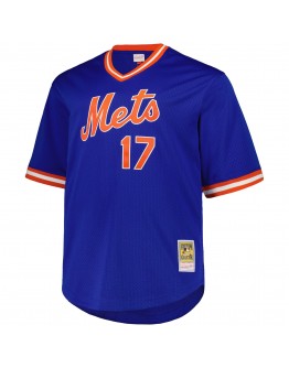 Keith Hernandez New York Mets Mitchell & Ness 1986 Cooperstown Collection Mesh Pullover Jersey - Royal