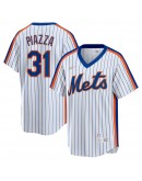 Mike Piazza New York Mets Nike Home Cooperstown Collection Player Jersey - White