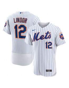 Francisco Lindor New York Mets Nike Home Authentic Player Jersey - White