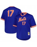 Keith Hernandez New York Mets Mitchell & Ness 1986 Cooperstown Collection Mesh Pullover Jersey - Royal