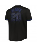 Pete Alonso New York Mets Big & Tall Pop Fashion Jersey - Black