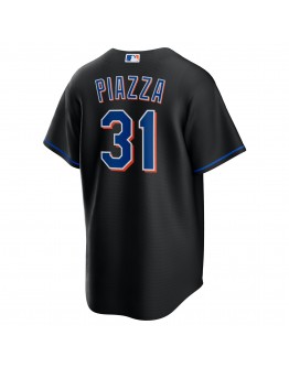 Mike Piazza New York Mets Nike 2022 Alternate Replica Player Jersey - Black