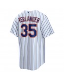 Justin Verlander New York Mets Nike Home Replica Player Jersey - White/Royal