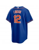 Francisco Lindor New York Mets Nike Alternate Replica Player Jersey - Royal