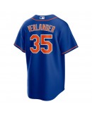 Justin Verlander New York Mets Nike Alternate Replica Player Jersey - Royal