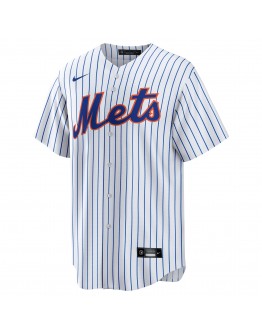 Justin Verlander New York Mets Nike Home Replica Player Jersey - White/Royal