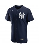 New York Yankees Nike Alternate Authentic Team Jersey - Navy