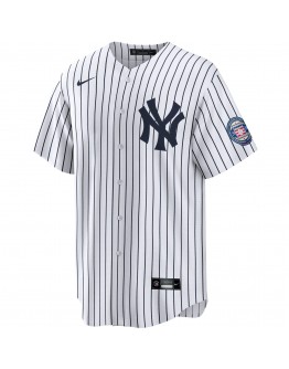 Derek Jeter New York Yankees Nike 2020 Hall of Fame Induction Home Replica Player Name Jersey - White/Navy