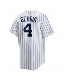 Lou Gehrig New York Yankees Nike Home Cooperstown Collection Player Jersey - White