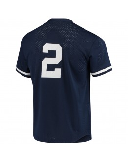 Derek Jeter New York Yankees Mitchell & Ness Cooperstown Collection 1995 Batting Practice Jersey - Navy