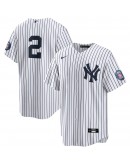 Derek Jeter New York Yankees Nike 2020 Hall of Fame Induction Replica Jersey - White/Navy