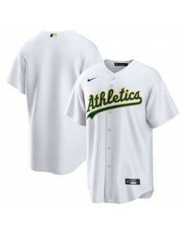 Oakland Athletics Nike Home Replica Team Jersey - White