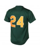 Rickey Henderson Oakland Athletics Mitchell & Ness 1998 Cooperstown Mesh Batting Practice Jersey - Green