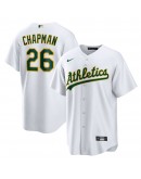 Matt Chapman Oakland Athletics Nike Home Replica Player Name Jersey - White