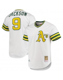 Reggie Jackson Oakland Athletics Mitchell & Ness 1972 Cooperstown Collection Authentic Jersey - White