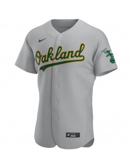 Oakland Athletics Nike Road Authentic Team Jersey - Gray