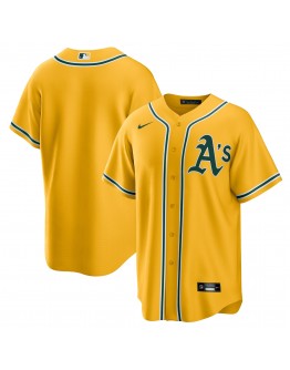 Oakland Athletics Nike Alternate Replica Team Jersey - Gold