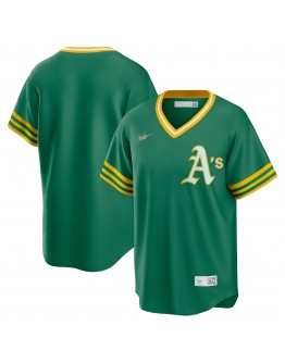 Oakland Athletics Nike Road Cooperstown Collection Team Jersey - Kelly Green