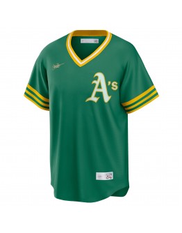 Reggie Jackson Oakland Athletics Nike Road Cooperstown Collection Player Jersey - Kelly Green