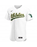 Oakland Athletics Nike Home Authentic Team Jersey - White