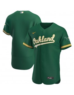 Oakland Athletics Nike Authentic Team Jersey - Kelly Green