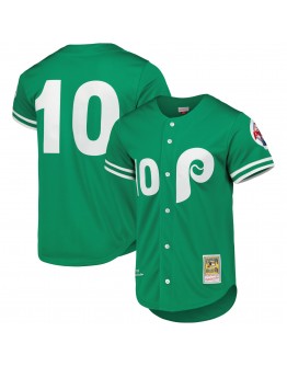 Darren Daulton Philadelphia Phillies Mitchell & Ness Cooperstown Collection Authentic Jersey - Green