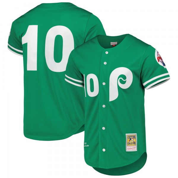 Darren Daulton Philadelphia Phillies Mitchell & Ness Cooperstown Collection Authentic Jersey - Green