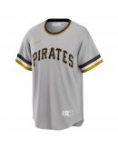 Pittsburgh Pirates Nike Road Cooperstown Collection Team Jersey - Gray