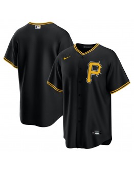 Pittsburgh Pirates Nike Alternate Replica Team Jersey - Black