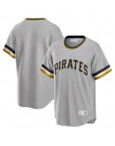 Pittsburgh Pirates Nike Road Cooperstown Collection Team Jersey - Gray