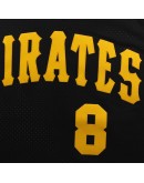 Willie Stargell Pittsburgh Pirates Mitchell & Ness 1982 Authentic Cooperstown Collection Mesh Batting Practice Jersey - Black