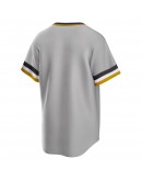 Pittsburgh Pirates Nike Road Cooperstown Collection Team Jersey - Gray