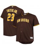 Fernando Tatis Jr. San Diego Padres Big & Tall Replica Player Jersey - Brown