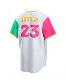 Fernando Tatis Jr. San Diego Padres Nike 2022 City Connect Replica Player Jersey - White