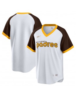 San Diego Padres Nike Home Cooperstown Collection Team Jersey - White